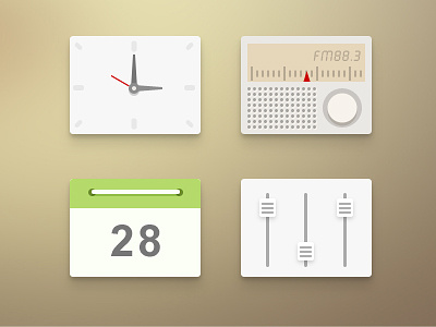 Simple Icon part2 date fm icon set simple time zldesign