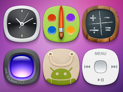 Android Theme android calc camera color icon market music theme time zldesign