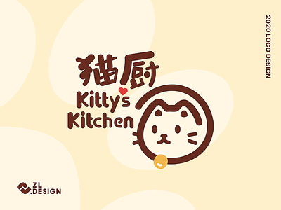 Kitty‘s Kitchen cats food logo