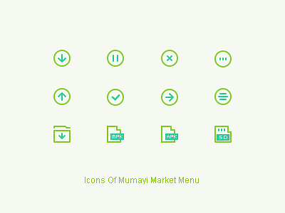 Menu Icons 3.0 apk apps games icons market mumayi zldesign