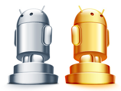 Android APP Annual Award android gold icon mumayi zldesign