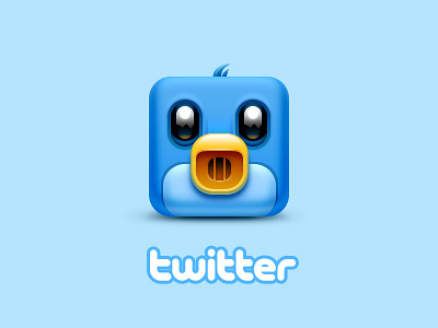 Twitter Icon app icon ios tweetbot twitter twitterrific zldesign