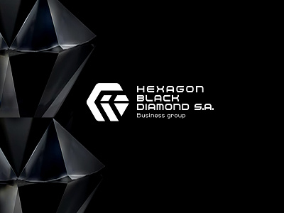 Logo design “Hexagon Black Diamond”
