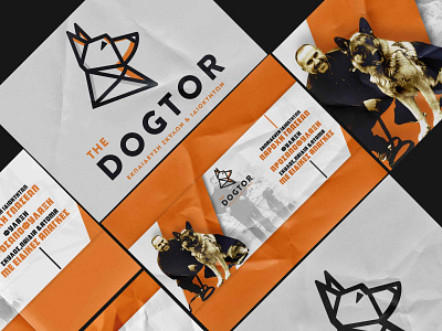 Logo design “The Dogtor” 3d adobe illustrator adobe photoshop animation branding crete design dog dog training flat graphic design illustration logo motion graphics rethymno trainer ui vector