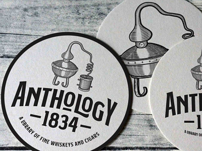 Hand drawn Logo design “Anthology 1834”