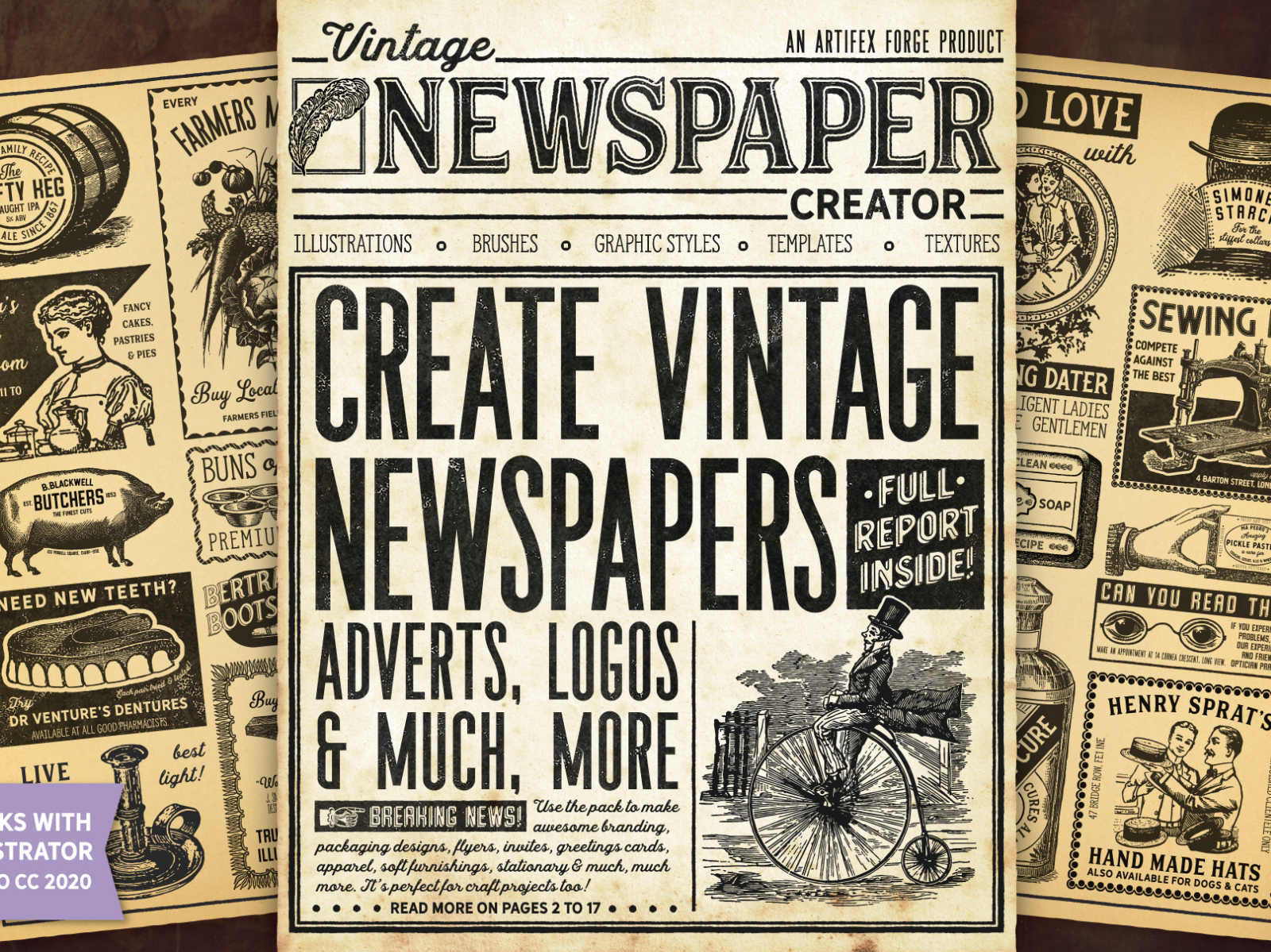 Vintage Newspaper Creator by The Artifex Forge on Dribbble