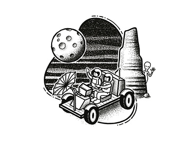 Celestial Sketchbook - Moon Buggy