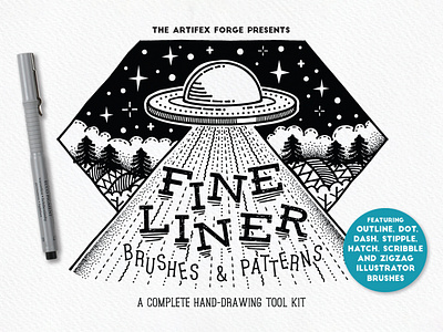 Fine Liner Brushes & Patterns