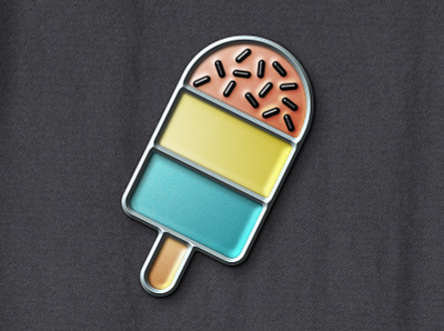 Enamel Pin Badge Lolly badge badges cream enamel enamel pin enamel pin badges ice ice cream lollies lolly pin pins
