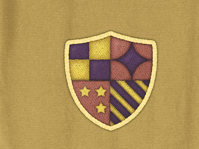 Heraldic Patch Badge