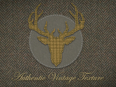 Authentic Vintage Texture herring bone houndstooth pattern retro seamless tweed vintage