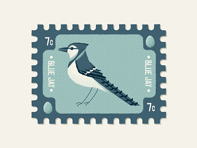 Mid-Century Bluejay