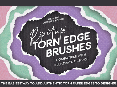 Tear it up - Torn Edge Brushes