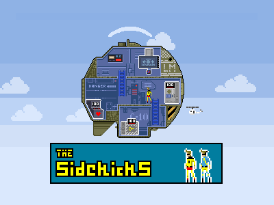 The Sidekicks game ludumdare pixel pixel art