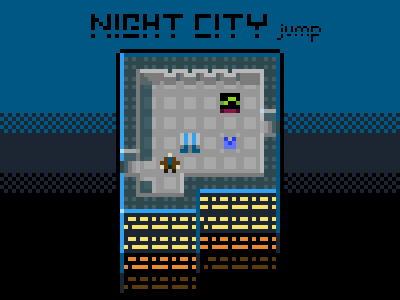 Night City Jump - my #cyberpunkjam game