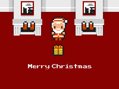 Merry Pixel Art Christmas merry christmas pixel pixel art