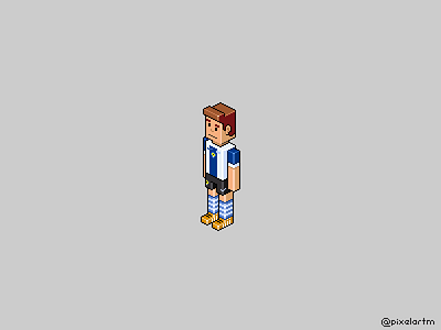 Hércules de Alicante alicante football hercules pixel pixel art soccer