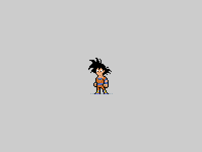 Goku bola de drac dragon ball goku pixel pixel art pixel dailies
