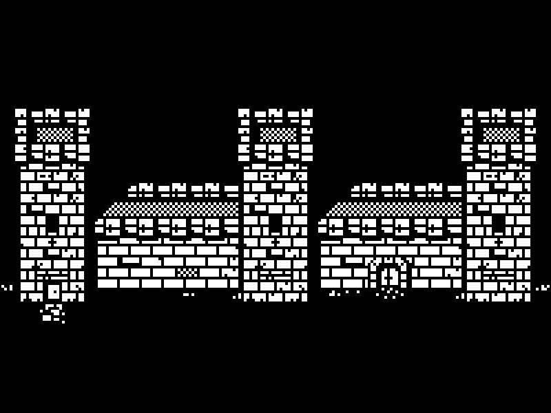 1 bit castle by miguel nchez pixelartm on dribbble 1 bit castle by miguel nchez pixelartm on dribbble