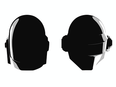3D illustration - Daft Punk