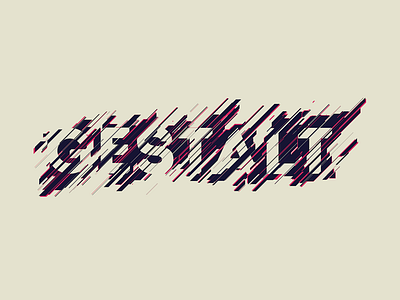 Gestalt 3d c4d design displaced experimental gestalt graphical illustration ion lucin motion typography