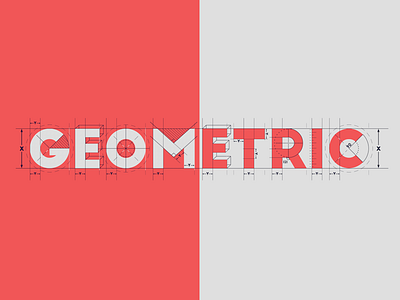 Geometric big font free geometric ion john lucin typeface typography