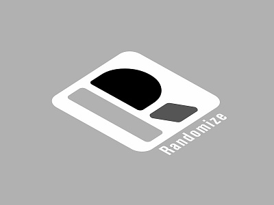 Randomize App Design - Logo app app design branding icon icons ion lucin logo logo design motion motion design motion graphics ui