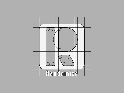 Randomize App Design - Final Logo app app design branding icon icons ion lucin logo logo design motion motion design motion graphics ui