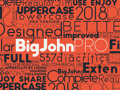 Big John PRO - FREE Font