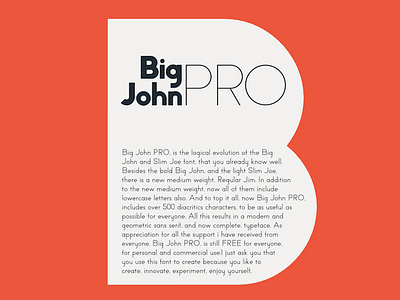 Big John PRO - Definition