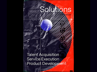 Virtus Groups Solutions Poster animation design graphic interaction poster visual identity