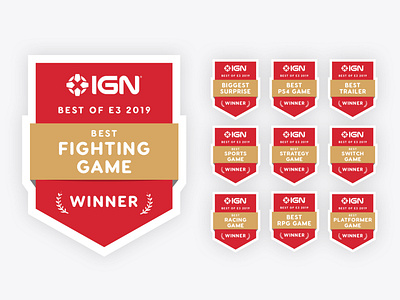 IGN Best of E3 2019 Placards