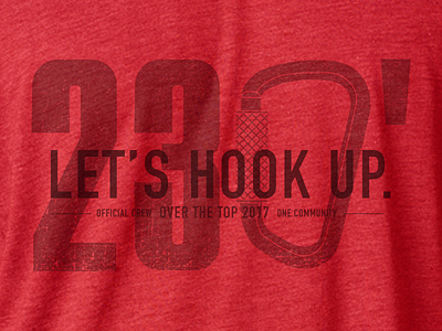 Hookup at 230' tshirt