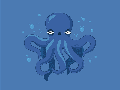 Octopus vector illustration