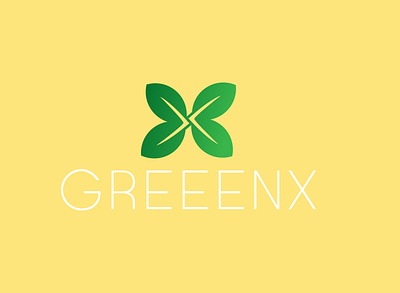 greenx 01 brand identity branding branding design design flat graphic design icon identity logo logo design