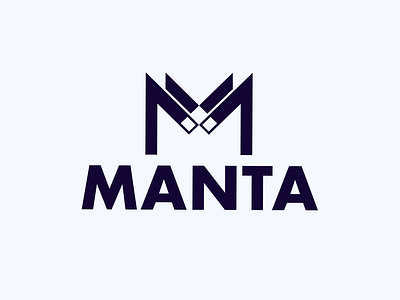 Manta 01 brand identity branding branding design design flat graphic design identity logo logo design minimal