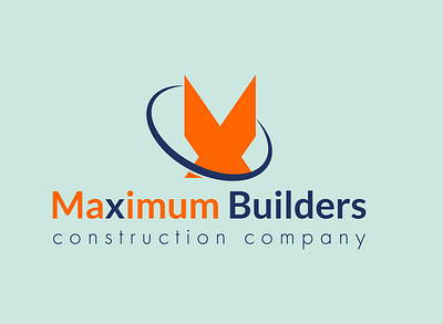 Maximum Builder 01 brand identity branding design design flat graphic design identity illustration logo logo design minimal