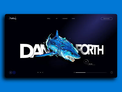 Danforth Art Selling E-Commerce Store UI UX