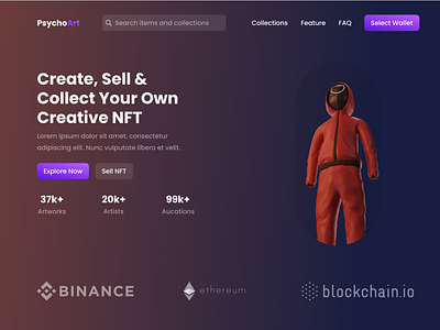 NFT Landing Page