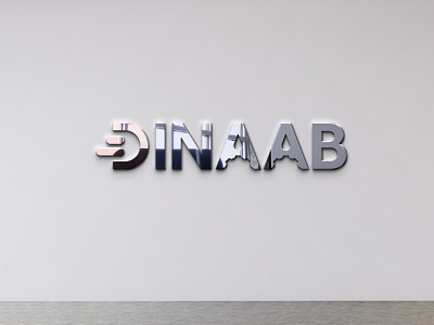 Dinaab Logo Design branding design dinaab graphic design graphic designer logo logo design logotype طراحی لوگو طراحی گرافیک لوگو نشانه