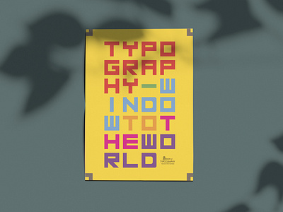 Typography - Window To The World