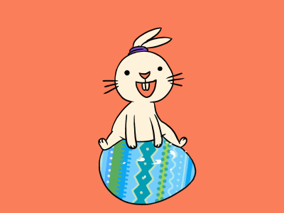 Keep Having Fun bunny 1 bunny easter egg