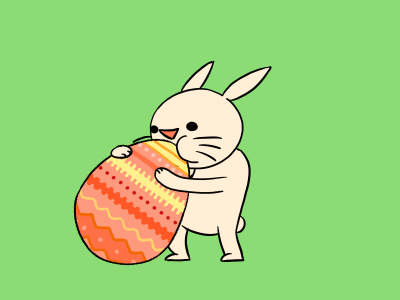 Keep Having Fun bunny 3 bunny easter egg