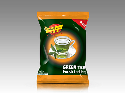 I will make for FOIL PACK Tea Label Design