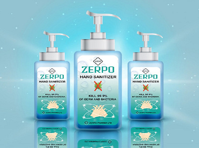 I will do hand sanitizer branding hand sanitizer label packaging lebel design packaging design product packaging