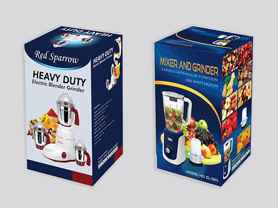 Box Product Packaging and Label Design