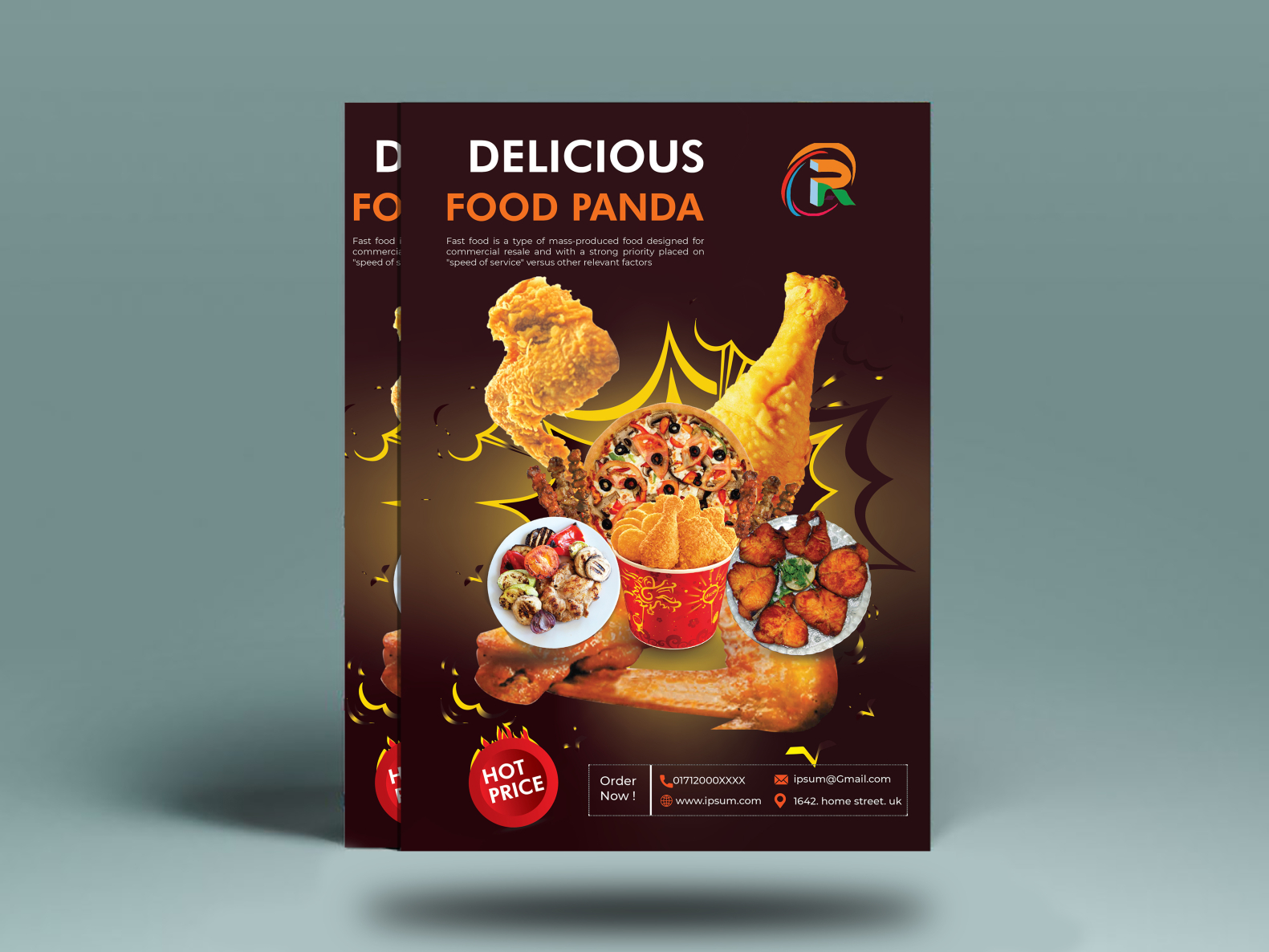 Download Restaurants Food Flyer Design By Tania43289 On Dribbble