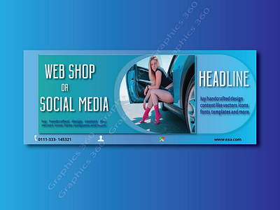 Social media ads banner