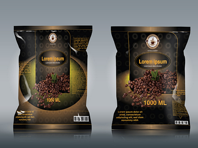 Foil or Pouch packaging and Label Design