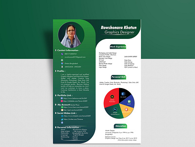 I will do Resume, CV, Portfolio design branding cv cv design illustration logo portfolio portfolio design resum resume cv resume design